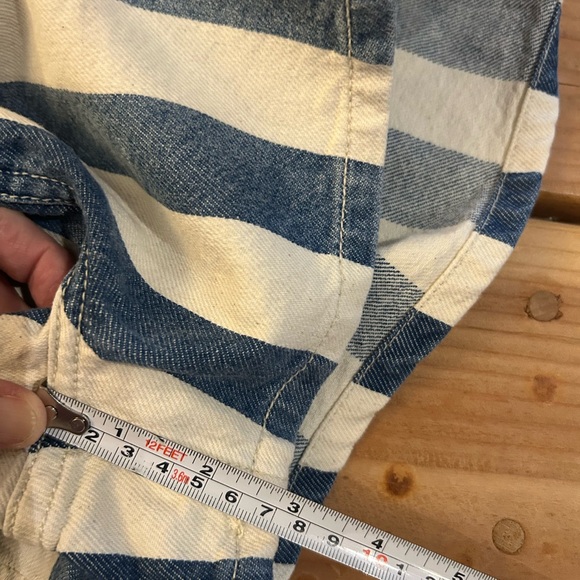 NWT CURRENT/ELLIOTT The Westside Shorts Bay Stripe 31 - Picture 11 of 11